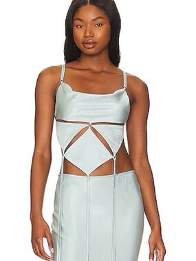 Bec and Bridge Blue Diamond Days Strappy Top